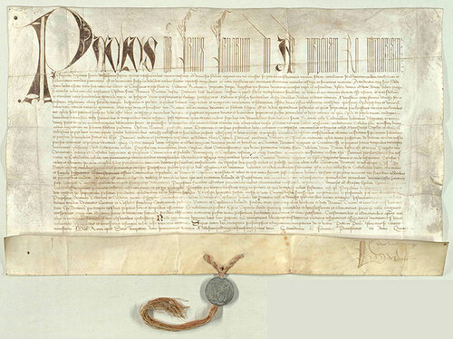 Päpstliche Bulle zur Errichtung der Wiener Diözese