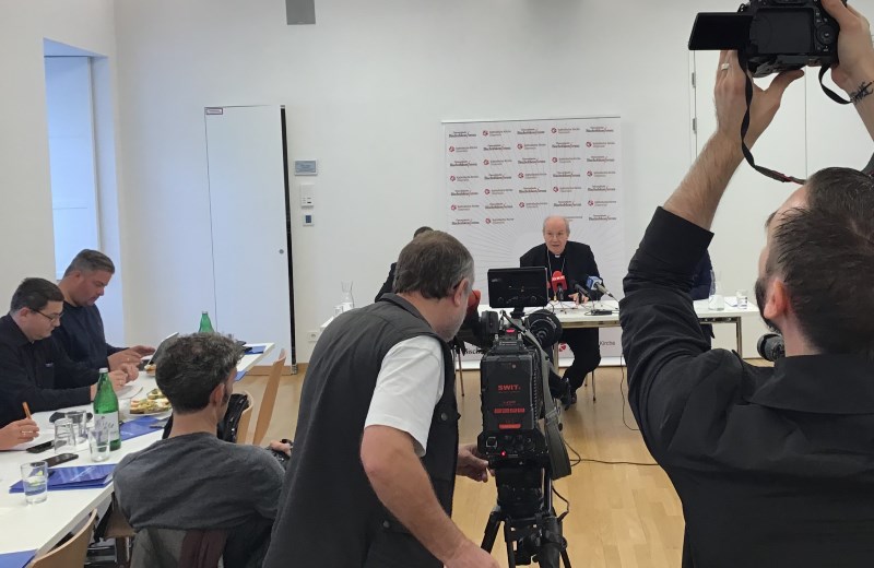 Pressekonferenz zum Abschluss der Bischofskonferenz Herbstvollversammlung 2019