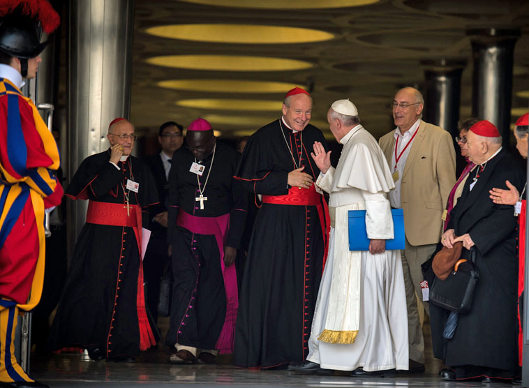 Papst Franziskus und Kardinal Christoph Schönborn.